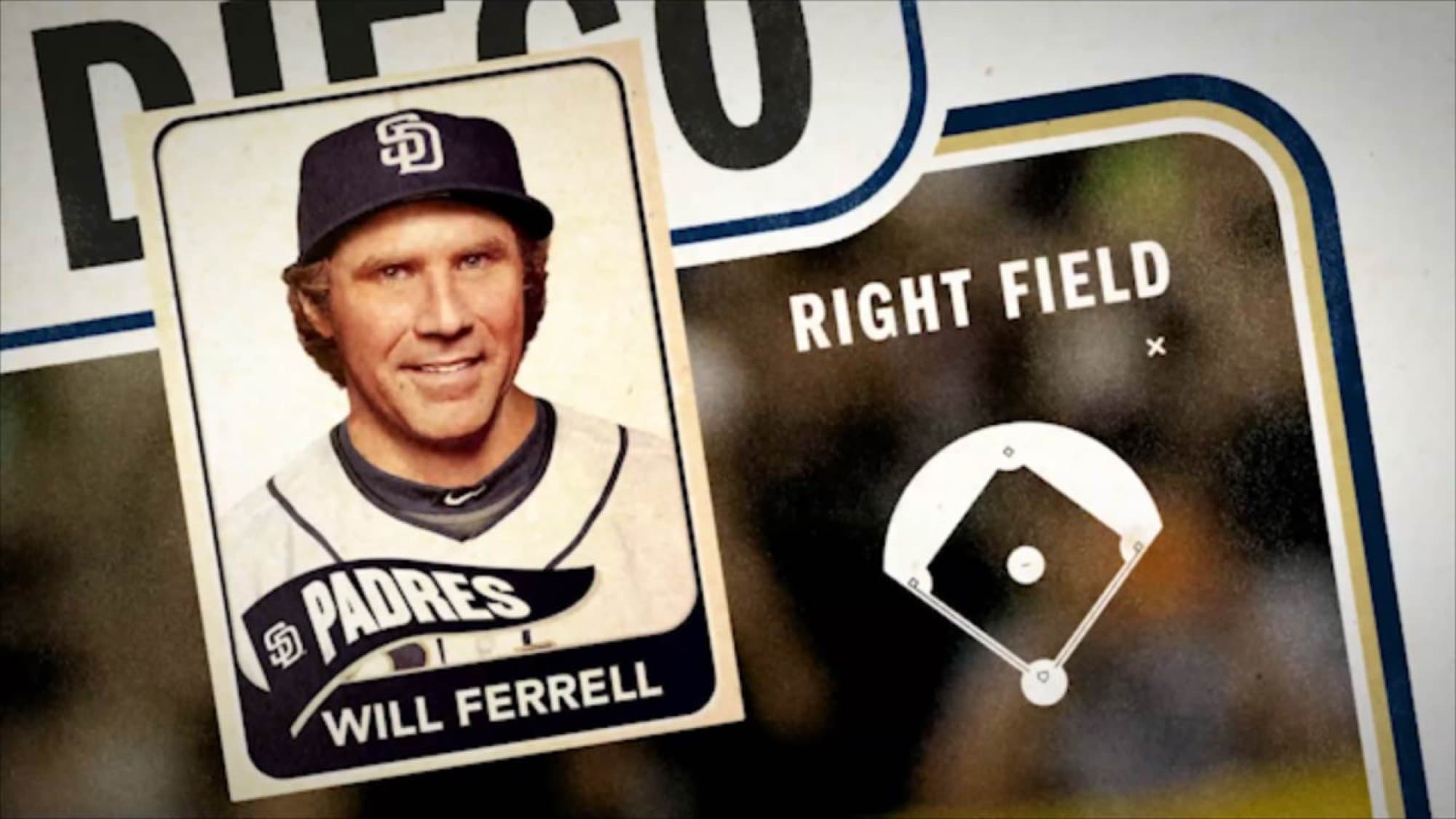 Ferrell Takes the Field